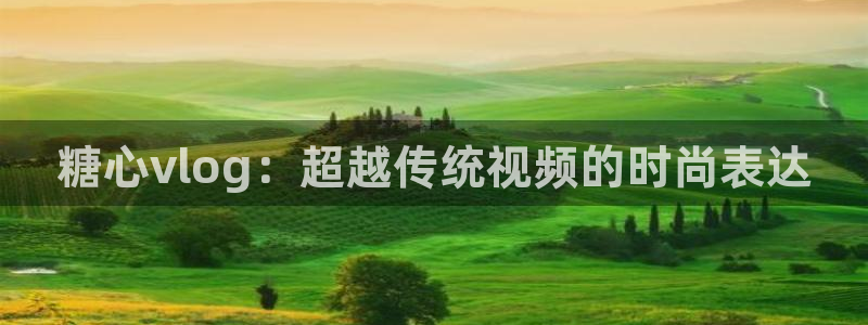 糖心vlog花季传媒：糖心vlog：超越传统视频的时尚表达