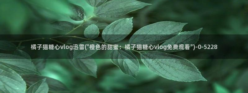 糖心vlog乖巧听话