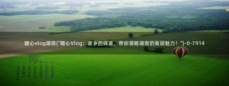 心糖vlog女主播